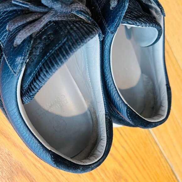 Brunello Cucinelli Leather Suede Corduroy Sneaker EUC Size 42.5 US 9.5 - Picture 11 of 16